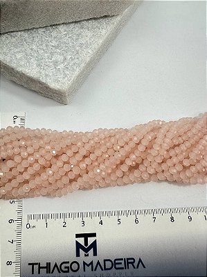 Fio Cristal 4Mm Vidro Facetado - O Fio