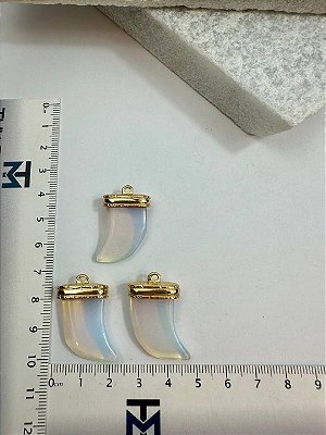 Pingente Dente Murano - 01 Und