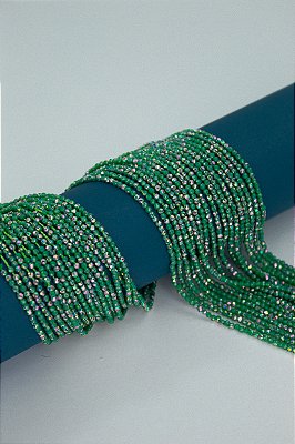 Fio Cristal 1mm Vidro Facetado  - O Fio