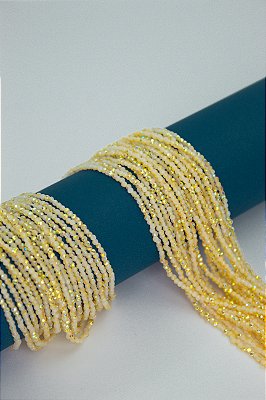 Fio Cristal 1mm Vidro Facetado  - O Fio
