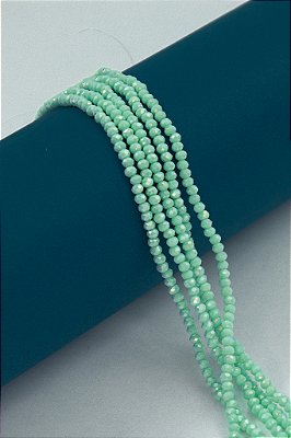 Fio Cristal 2Mm Vidro Facetado - O Fio