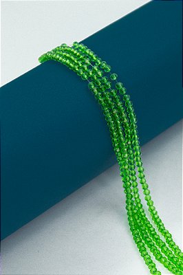 Fio Cristal 2Mm Vidro Facetado - O Fio