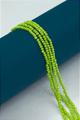 Fio Cristal 2Mm Vidro Facetado - O Fio