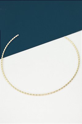 Choker Aro Torcido Ouro - 01 Unid