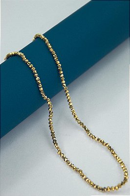 Fio Cristal 2Mm  Vidro Facetado - O Fio