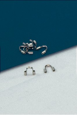 Terminal U 4x5mm Para Fios - Aço Inox - 20 Pçs