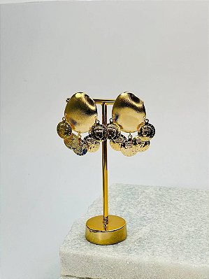 Brinco Boho Ouro - 01 Par