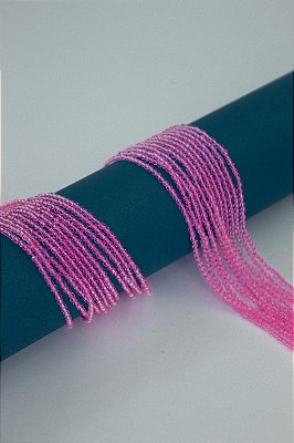 Fio Cristal 1mm Vidro Facetado - O Fio