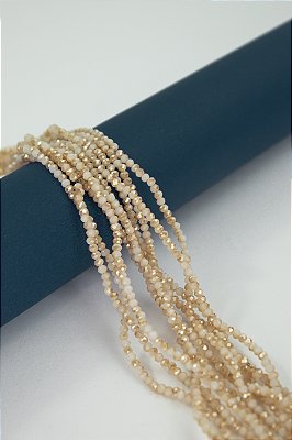 Fio Cristal 2Mm Vidro Facetado - O Fio