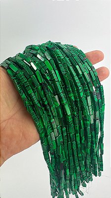 Fio Pedra Tubo 13x4mm - 01 Fio