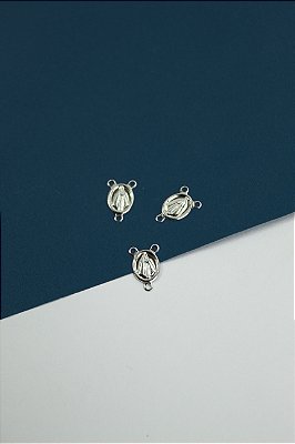 Pingente Religioso 3 saidas N S Aparecida Aco Inox - 01 Unid.