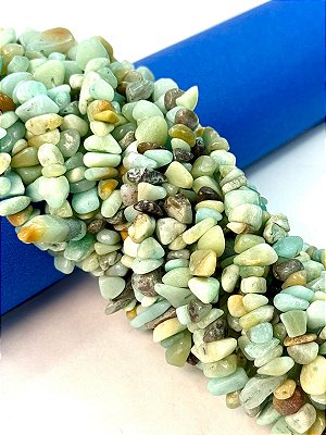 Fio Cascalho Amazonita - O Fio