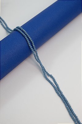 Fio Cristal 2mm Vidro Facetado - O Fio
