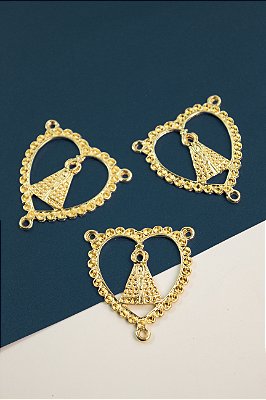 Pingente Religioso Ouro - 01 und