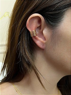 Piercing fake banho ouro - 1 unidade