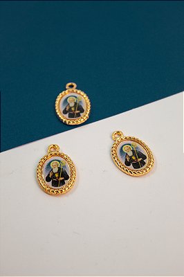 Pingente Religioso Sao Bento Ouro - 01 und