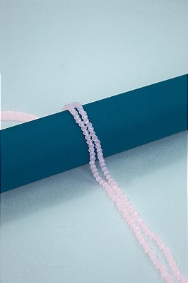 Fio Cristal 4mm Vidro Facetado - O Fio
