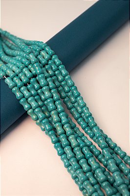 Fio Howlita turquesa 7x13mm - O Fio