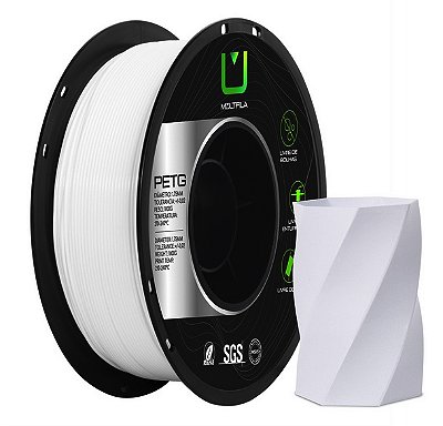 Filamento Petg Branco 1kg Para Impressora 3d 1.75mm