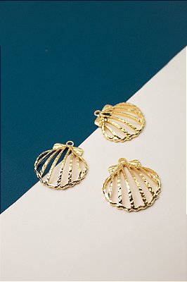Pingente Concha Ouro - 01 und