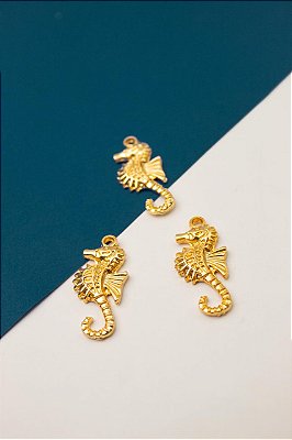 Pingente Cavalo Marinho Ouro - 01 Unid
