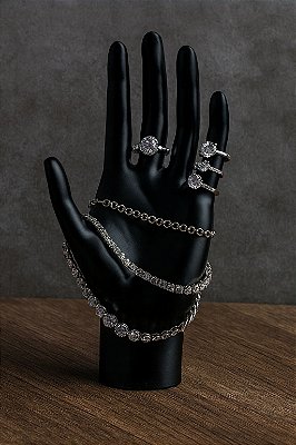 Expositor Mao - Preto - 01 Unid
