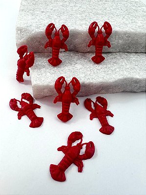 Pingente Lagosta De Resina - 01 Unid