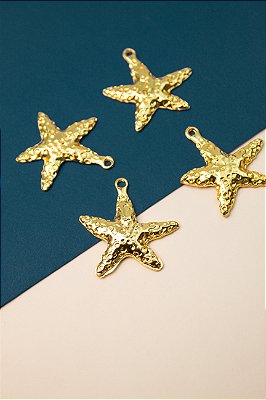 Pingente Estrela Ouro - 01 Unid