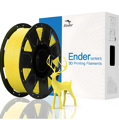 Filamento 3d Creality Ender Pla Amarelo 1kg 1.75mm