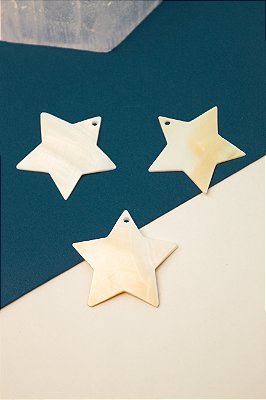 Pingente Estrela Madreperola - 01 und