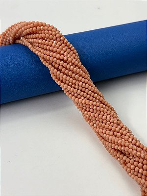 Fio Cristal 2mm Vidro Facetado - O Fio