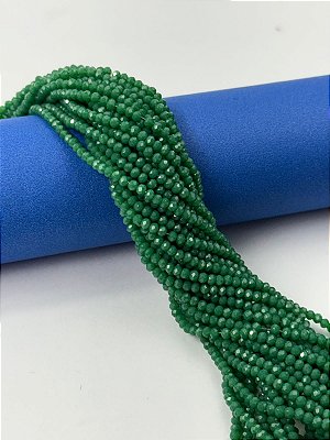 Fio Cristal 2mm Vidro Facetado - O Fio