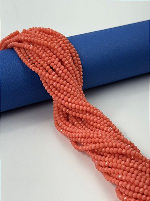 Fio Cristal 2Mm Vidro Facetado - O Fio