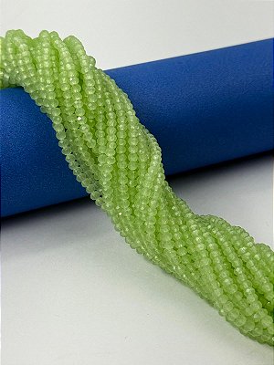 Fio Cristal 2Mm Vidro Facetado - O Fio