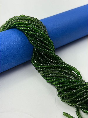 Fio Cristal 2Mm Vidro Facetado - O Fio