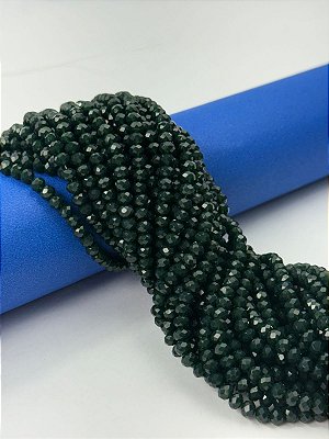 Fio Cristal 4Mm Vidro Facetado - O Fio