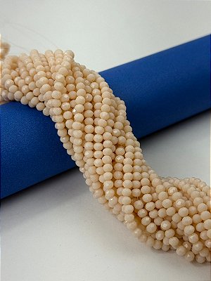 Fio Cristal 4Mm Vidro Facetado - O Fio