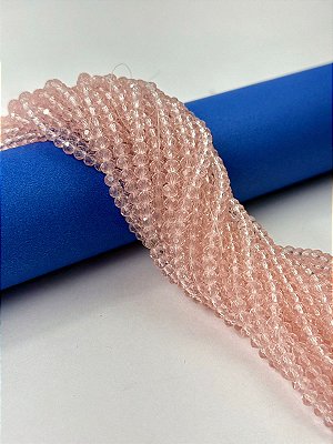 Fio Cristal 4Mm Vidro Facetado - O Fio