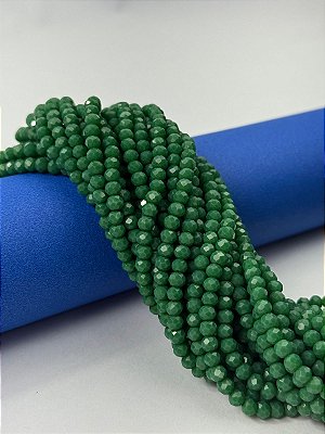 Fio Cristal 4Mm Vidro Facetado - O Fio