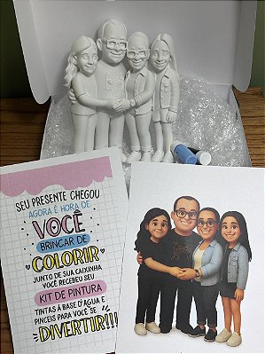 Avatar Personalizado - Sua Miniatura em 3d para Pintar