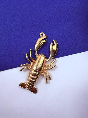 Pingente Lagosta Ouro - 01 Unid