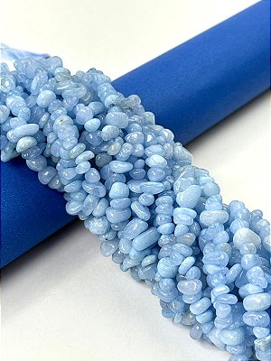 Fio Cascalho Amazonita - O fio