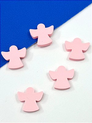 Pingente Anjo Horizontal De Resina - 01 UNID