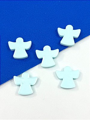 Pingente Anjo Horizontal De Resina - 01 UNID