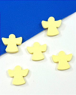 Pingente Anjo Horizontal De Resina - 01 UNID