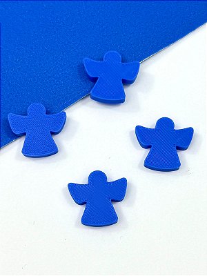 Pingente Anjo Horizontal De Resina - 01 UNID