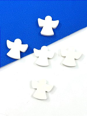 Pingente Anjo Horizontal De Resina - 01 UNID