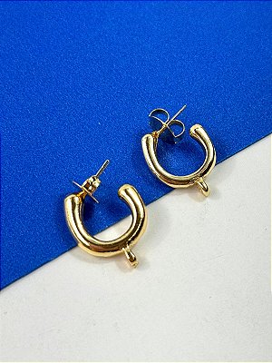 Base de Brinco Argola com Saida - o par