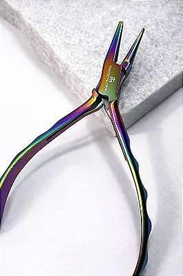 Alicate Boreal Meia Cana AÇO INOX ( alicate liso sem dente, não marca as peças ) - 01 unid