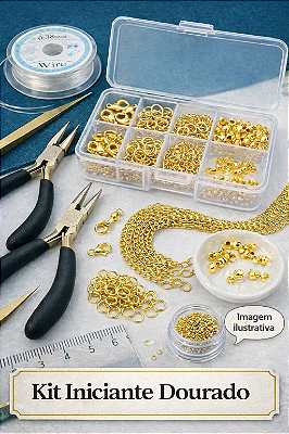 Kit Iniciante Dourado - 01 kit